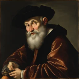 a character by Jacopo Bassano