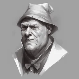 a character by Jakub Różalski