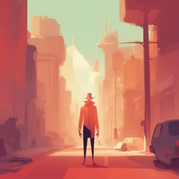 a character by James Gilleard