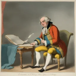 a character by James Gillray