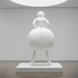 a character by James Lee Byars