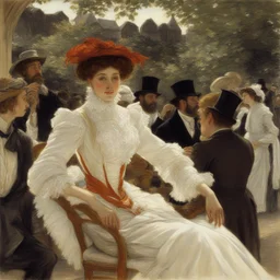 a character by James Tissot