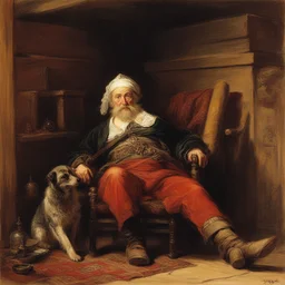 a character by Jan Matejko
