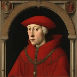 a character by Jan van Eyck