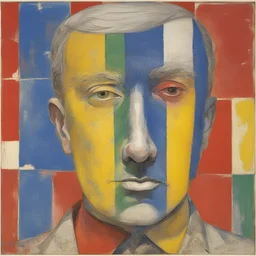 a character by Jasper Johns