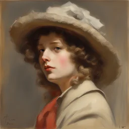a character by Jean-André Rixens
