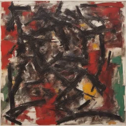 a character by Jean-Paul Riopelle