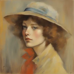 a character by Jean Fautrier