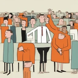 a character by Jean Jullien