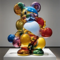 a character by Jeff Koons