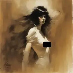 a character by Jeffrey Catherine Jones