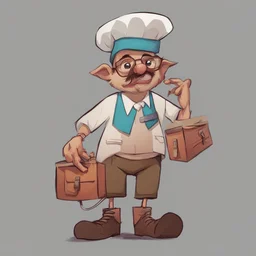 a character by Jeffrey Smart