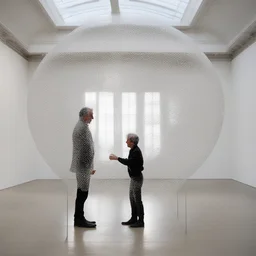 a character by Jeppe Hein