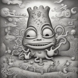 a character by Jim Woodring