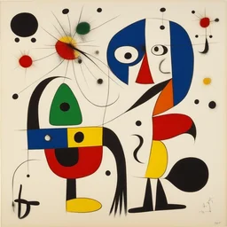 a character by Joan Miró