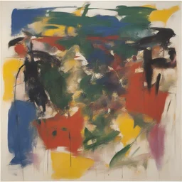 a character by Joan Mitchell