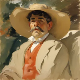 a character by Joaquín Sorolla