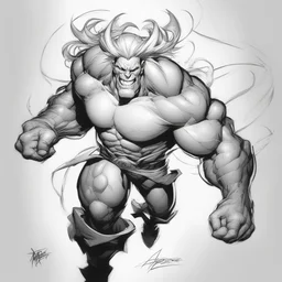 a character by Joe Madureira