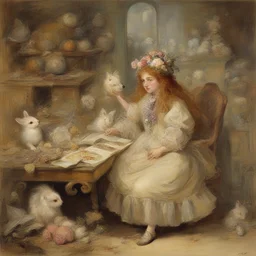 a character by John Anster Fitzgerald