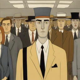 a character by John Brack