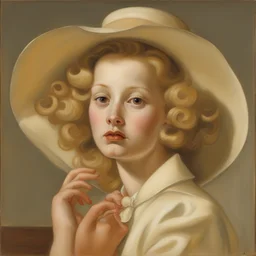 a character by John Currin