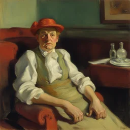 a character by John French Sloan