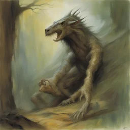 a character by John Howe