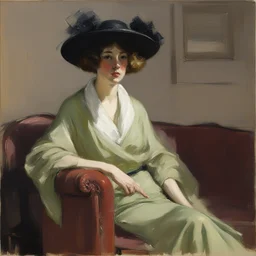 a character by John Lavery
