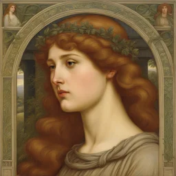 a character by John Melhuish Strudwick