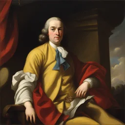 a character by John Singleton Copley
