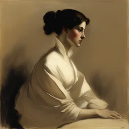a character by John White Alexander