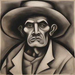 a character by José Clemente Orozco