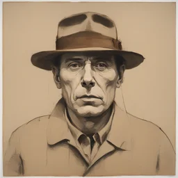 a character by Joseph Beuys