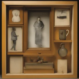 a character by Joseph Cornell
