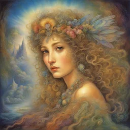 a character by Josephine Wall