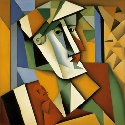 a character by Juan Gris