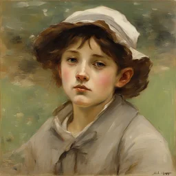 a character by Jules Bastien-Lepage