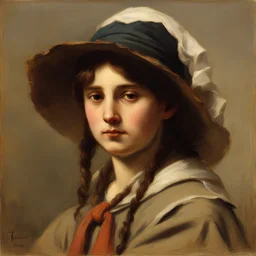 a character by Jules Breton