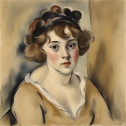 a character by Jules Pascin