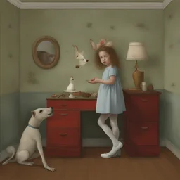 a character by Julie Blackmon