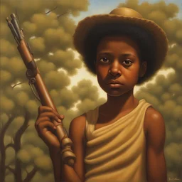 a character by Kadir Nelson
