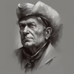 a character by Karl Kopinski