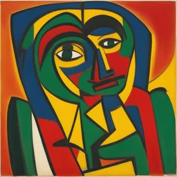 a character by Karl Schmidt-Rottluff