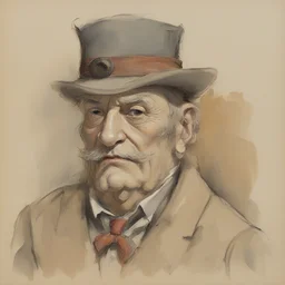 a character by Karl Zerbe