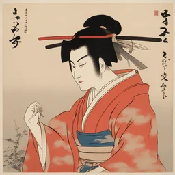 a character by Katsushika Ōi