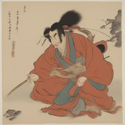 a character by Kawanabe Kyōsai