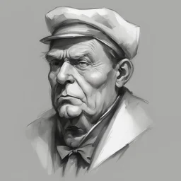 a character by Kazimierz Dąbrowski