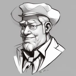 a character by Keith Carter