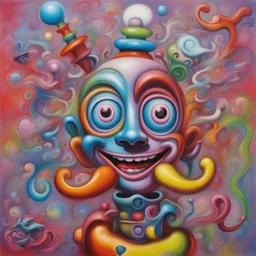 a character by Kenny Scharf