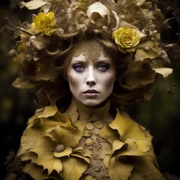 a character by Kirsty Mitchell